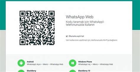 whatsapp web giriş.